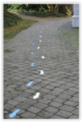 farbige Schuhsohlen‑Aufkleber