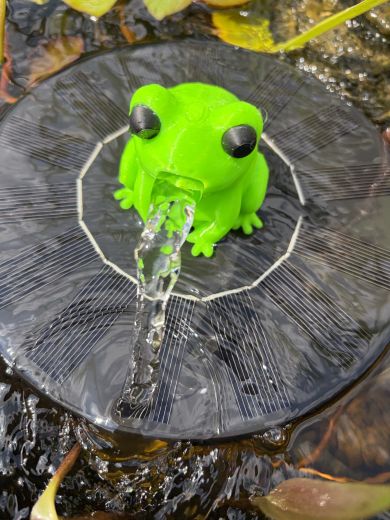 Frederick Frosch als Brunnenfigur