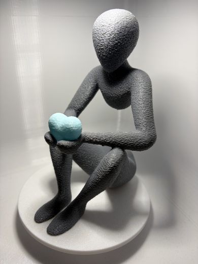 3D‑gedruckte Design‑Skulptur