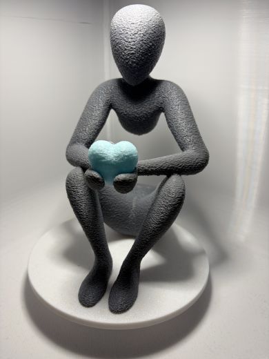 3D‑gedruckte Design‑Skulptur