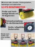 Komplett-Set Kehrmaschine KMBEwo-32520 mit Zubehör