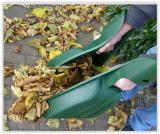 Laubgreifer/ Laubschaufel SCHAUFELFIX  2 teilig