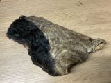 Rinderkopfhautplatte mit Fell (groß) Kopfhautplatte XXL