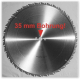 700 mm 35 mm BOHRUNG HM-Sägeblatt Holz-Grobschnitt