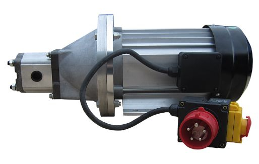Hydraulikaggregat Elektromotor 5500W, 200bar Pumpe LSA5500wo-400V inkl. Hydraulikpumpe 200bar