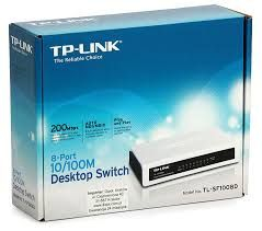 TP-Link 8-Port 10/100 Mbps Desktop Switch  TL-SF1008D
