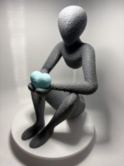3D‑gedruckte Design‑Skulptur