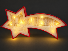 LED‑Weihnachtsstern mit Timer – in Wunschfarbe möglich